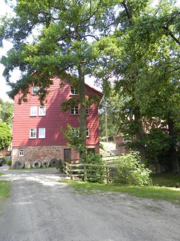 Ferienwohnung Tiererlebnishof Obermuehle Biebergemund Exterior foto
