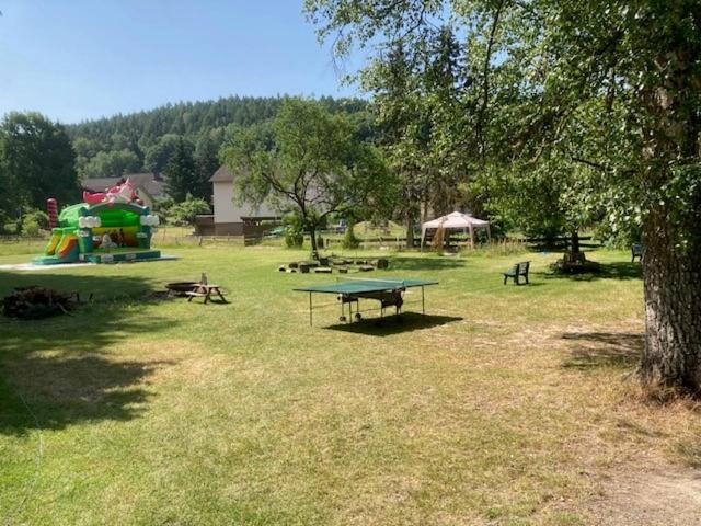 Ferienwohnung Tiererlebnishof Obermuehle Biebergemund Exterior foto