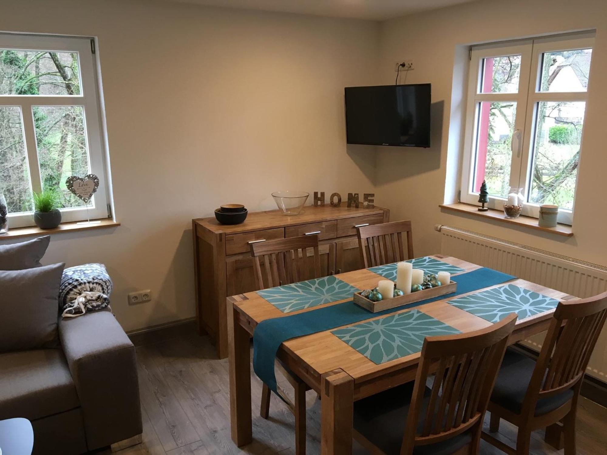 Ferienwohnung Tiererlebnishof Obermuehle Biebergemund Exterior foto