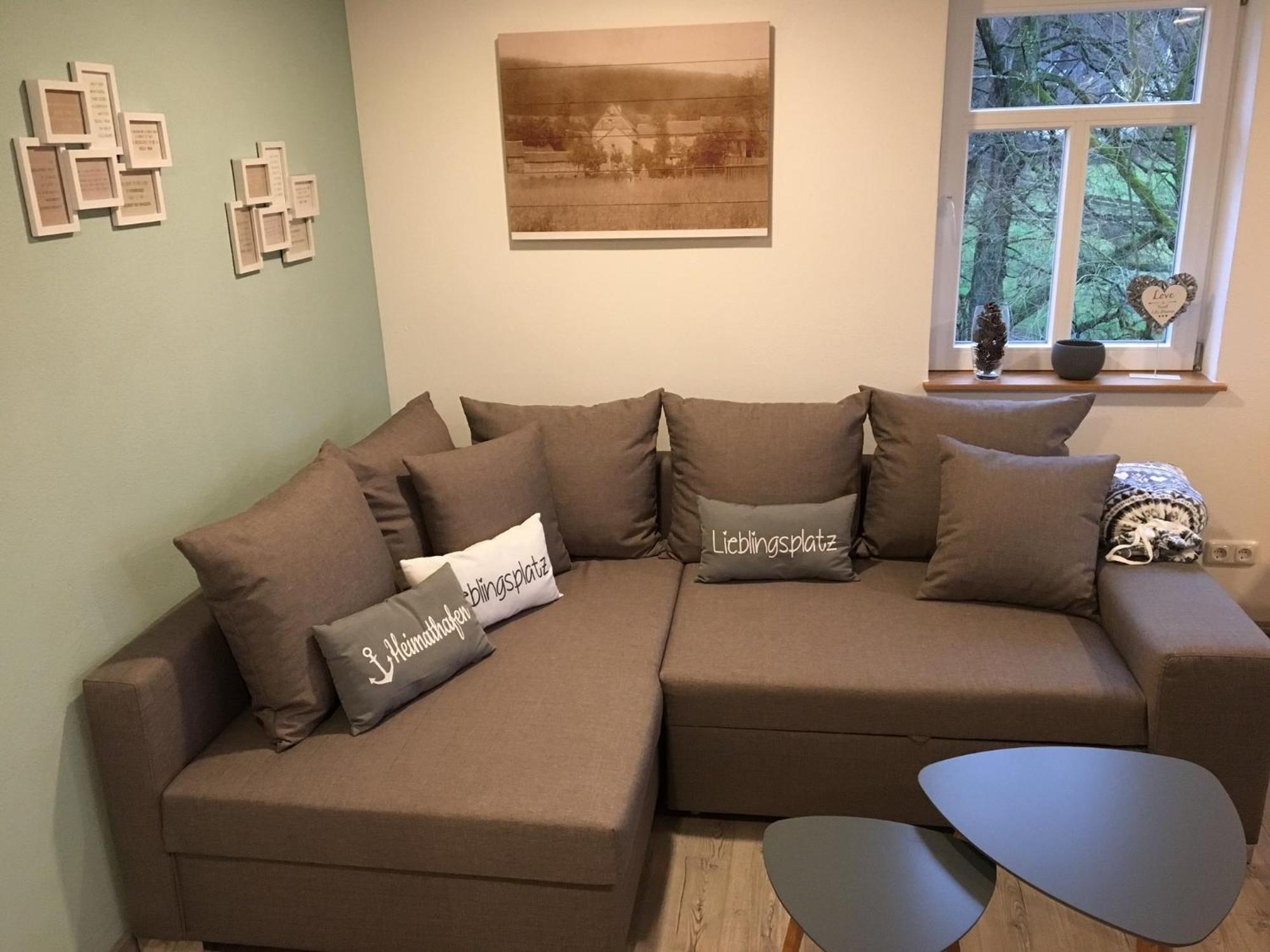 Ferienwohnung Tiererlebnishof Obermuehle Biebergemund Exterior foto